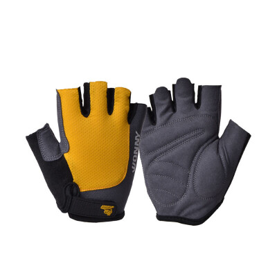 Snail WONNY zx-090 bike riding gloves anti-skid shock summer breathable half finger glove yellow
Snail WONNY zx-090 bike riding gloves anti-skid shock summer breathable half finger glove yellow