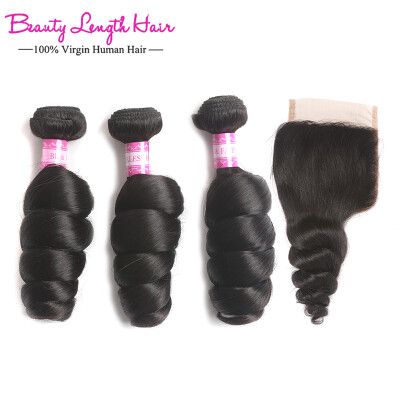 Malaysian loose wave with closure human hair weave 3 bundles with closure Best Malaysian virgin hair with Closure
Malaysian loose wave with closure human hair weave 3 bundles with closure Best Malaysian virgin hair with Closure