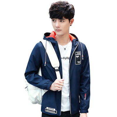 Paulo rhinoceros (POVOTE) jacket male models in the long hooded bat batting jacket young men's fashion casual jacket men's PVHN1717 dark blue XL
Paulo rhinoceros (POVOTE) jacket male models in the long hooded bat batting jacket young men's fashion casual jacket men's PVHN1717 dark blue XL