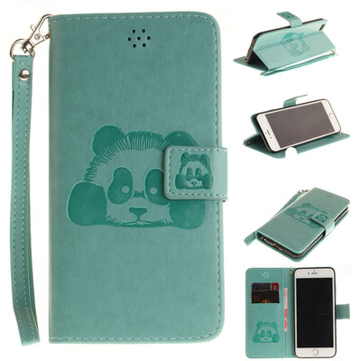 Green Panda Style Embossing Classic Flip Cover with Stand Function and Credit Card Slot for IPHONE 6/6S
Green Panda Style Embossing Classic Flip Cover with Stand Function and Credit Card Slot for IPHONE 6/6S