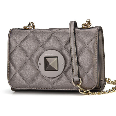 Montessori (MONTAGUT) fashion Korean version of the women's shoulder Messenger bag Lingge simple wild mini small package R5312117323 silver gray
Montessori (MONTAGUT) fashion Korean version of the women's shoulder Messenger bag Lingge simple wild mini small package R5312117323 silver gray