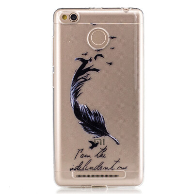Black feathers Pattern Soft Thin TPU Rubber Silicone Gel Case Cover for XiaoMi Red Mi 3S
Black feathers Pattern Soft Thin TPU Rubber Silicone Gel Case Cover for XiaoMi Red Mi 3S
