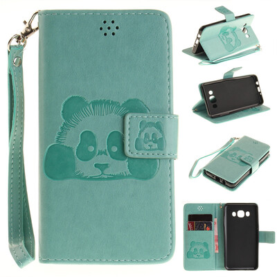 Green Panda Style Embossing Classic Flip Cover with Stand Function and Credit Card Slot for SAMSUNG GALAXY J5 2016/J510
Green Panda Style Embossing Classic Flip Cover with Stand Function and Credit Card Slot for SAMSUNG GALAXY J5 2016/J510