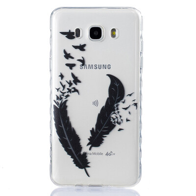 Two feathers Pattern Soft Thin TPU Rubber Silicone Gel Case Cover for SAMSUNG Galaxy J7 2016/J710
Two feathers Pattern Soft Thin TPU Rubber Silicone Gel Case Cover for SAMSUNG Galaxy J7 2016/J710