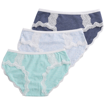 Red beans (Hodo) girls underwear in the high class A standard three boxed girls cotton ammonia lace lace pants HDK788 160
Red beans (Hodo) girls underwear in the high class A standard three boxed girls cotton ammonia lace lace pants HDK788 160