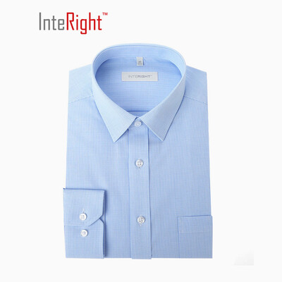 INTERAY machine washing free iron business men long-sleeved shirt blue&white pattern 42 yards
INTERAY machine washing free iron business men long-sleeved shirt blue&white pattern 42 yards