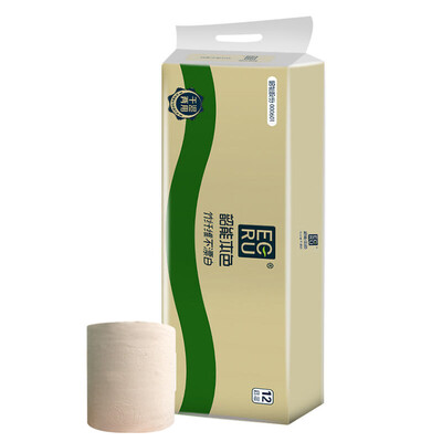 Shaogeng natural color toilet paper without bleach bamboo pulp truth series 4 layer 150g coreless paper * 12 volumes (short volume
Shaogeng natural color toilet paper without bleach bamboo pulp truth series 4 layer 150g coreless paper * 12 volumes (short volume