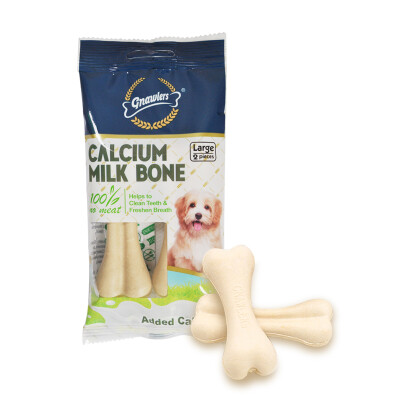 Wind Geek (GNAWLERS) trumpet Luzhou-type calcium milk bone 2 inch 30 loaded 270g small and medium-sized dog teeth toothbrush snacks
Wind Geek (GNAWLERS) trumpet Luzhou-type calcium milk bone 2 inch 30 loaded 270g small and medium-sized dog teeth toothbrush snacks