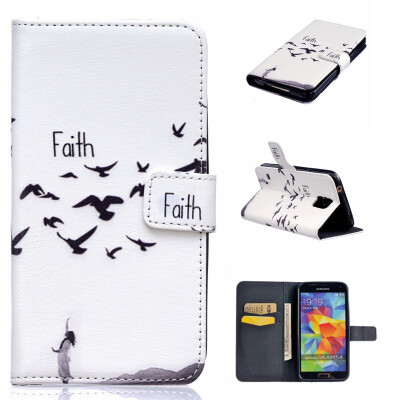 Faith Design PU Leather Flip Cover Wallet Card Holder Case for SAMSUNG GALAXY S5
Faith Design PU Leather Flip Cover Wallet Card Holder Case for SAMSUNG GALAXY S5