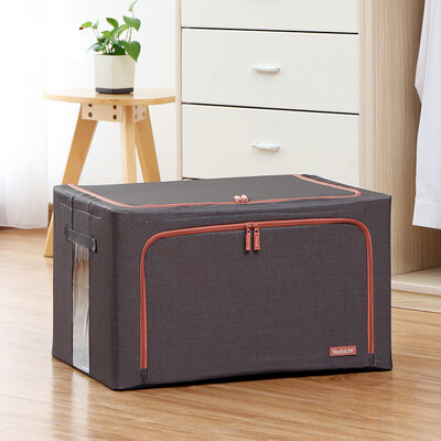 Youfen large Oxford cloth storage box quilt clothing storage box 45MM steel frame foldable storage 88 liters rosewood
Youfen large Oxford cloth storage box quilt clothing storage box 45MM steel frame foldable storage 88 liters rosewood