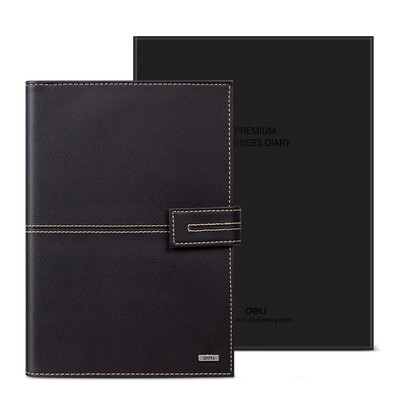 Deli 3158 hardcover office live leather skin this notebook manual label ruler calendar pocket 25K 97 page brown
Deli 3158 hardcover office live leather skin this notebook manual label ruler calendar pocket 25K 97 page brown