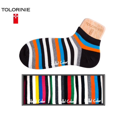 TOLORINIE casual men socks combed cotton soft feeling bar men&socks spring&summer thin section of short socks 3 double K7125M0011
TOLORINIE casual men socks combed cotton soft feeling bar men&socks spring&summer thin section of short socks 3 double K7125M0011