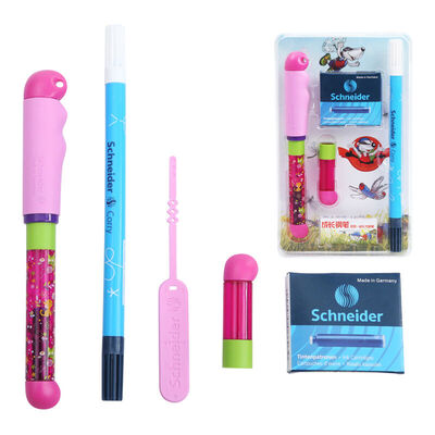 Schneider (Schneider) growth series of students children writing words writing pen / ink pen stationery set 0.5 cartoon powder
Schneider (Schneider) growth series of students children writing words writing pen / ink pen stationery set 0.5 cartoon powder