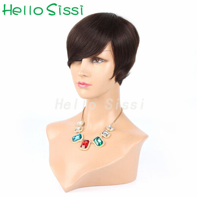 Very Short Wig Natural Black Celebrity Cheap Pixie Cut Human Brazilian Hair Human None Lace Guleless Wig For Black Women Wigs
Very Short Wig Natural Black Celebrity Cheap Pixie Cut Human Brazilian Hair Human None Lace Guleless Wig For Black Women Wigs