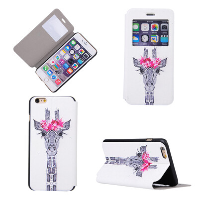 Giraffe Design PU Leather Flip Cover Wallet Card Holder Case for iPhone 6 Plus/6S Plus
Giraffe Design PU Leather Flip Cover Wallet Card Holder Case for iPhone 6 Plus/6S Plus