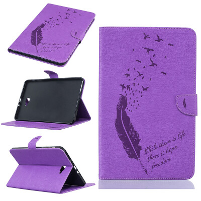 Purple feathers Style Embossing Classic Flip Cover with Stand Function and Credit Card Slot for SAMSUNG GALAXY Tab A 10.1 T580N
Purple feathers Style Embossing Classic Flip Cover with Stand Function and Credit Card Slot for SAMSUNG GALAXY Tab A 10.1 T580N