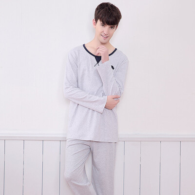 Red beans home Hodohome pajamas men spring&autumn cotton long sleeves sets of children fun home clothing suit flowers gray 185 104A
Red beans home Hodohome pajamas men spring&autumn cotton long sleeves sets of children fun home clothing suit flowers gray 185 104A