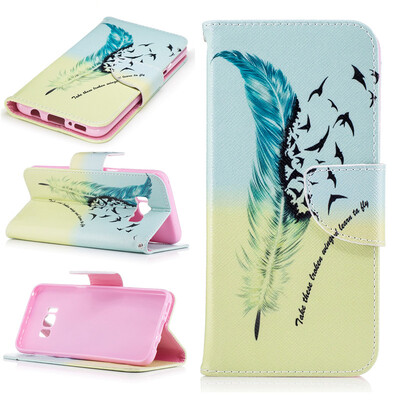 Feathers&birds Design PU Leather Flip Cover Wallet Card Holder Case for SAMSUNG GALAXY S8
Feathers&birds Design PU Leather Flip Cover Wallet Card Holder Case for SAMSUNG GALAXY S8