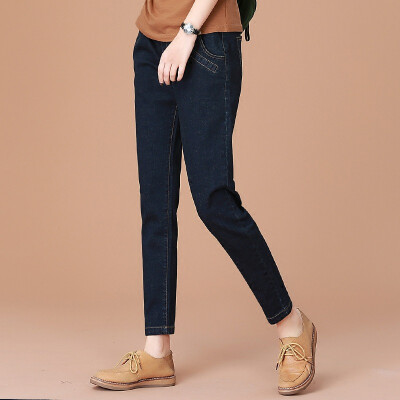 City plus CITYPLUS 2017 autumn&winter new women&39s literature&art loose large size loose casual thickening feet Harlan pants jeans CWKX172265 dark blue
City plus CITYPLUS 2017 autumn&winter new women&39s literature&art loose large size loose casual thickening feet Harlan pants jeans CWKX172265 dark blue