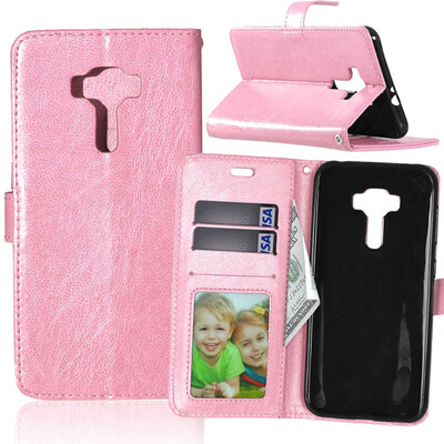 Pink Style Classic Flip Cover with Stand Function and Credit Card Slot for Asus Zenfone 3 ZE552KL
Pink Style Classic Flip Cover with Stand Function and Credit Card Slot for Asus Zenfone 3 ZE552KL
