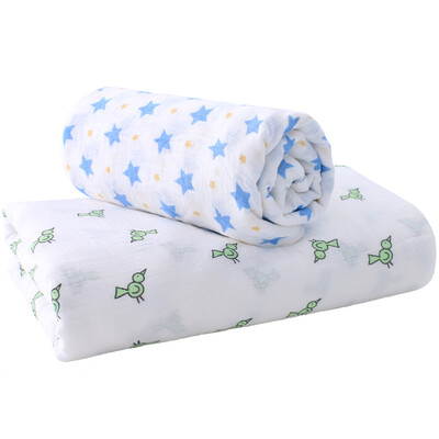 like baby (elepbaby) baby towel washed cotton gauze baby towel neon baby blanket 115X115CM A combination of two
like baby (elepbaby) baby towel washed cotton gauze baby towel neon baby blanket 115X115CM A combination of two