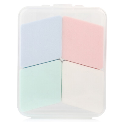 Natural Selected Three Dimensional Makeup Powder Puff Four-color diamond-shaped puff
Natural Selected Three Dimensional Makeup Powder Puff Four-color diamond-shaped puff