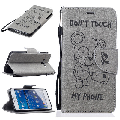Gray Bear Style Embossing Classic Flip Cover with Stand Function and Credit Card Slot for SAMSUNG GALAXY Grand Prime G530
Gray Bear Style Embossing Classic Flip Cover with Stand Function and Credit Card Slot for SAMSUNG GALAXY Grand Prime G530
