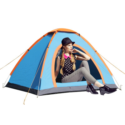 Tieli Shi outdoor camping hand tents open speed double open multi-person tent camping leisure single layer picnic picnic tent blue LY-1007
Tieli Shi outdoor camping hand tents open speed double open multi-person tent camping leisure single layer picnic picnic tent blue LY-1007