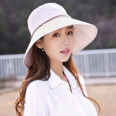 Dusenna DUSENNA beige clasped sun hat girl summer outdoor Korean version of the sunset sun hat outdoor sunscreen hat along the foldable
Dusenna DUSENNA beige clasped sun hat girl summer outdoor Korean version of the sunset sun hat outdoor sunscreen hat along the foldable