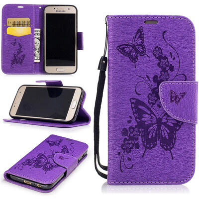 Purple Butterfly Style Embossing Classic Flip Cover with Stand Function and Credit Card Slot for SAMSUNG Galaxy A3 2017/A320
Purple Butterfly Style Embossing Classic Flip Cover with Stand Function and Credit Card Slot for SAMSUNG Galaxy A3 2017/A320