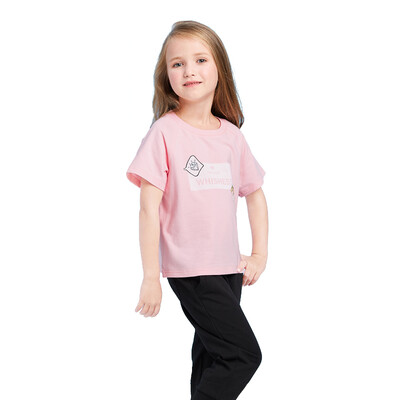 Balabala BALABALA female middle boy short sleeve suit summer two sets of sleeved casual women 28192170153 dream powder 160
Balabala BALABALA female middle boy short sleeve suit summer two sets of sleeved casual women 28192170153 dream powder 160