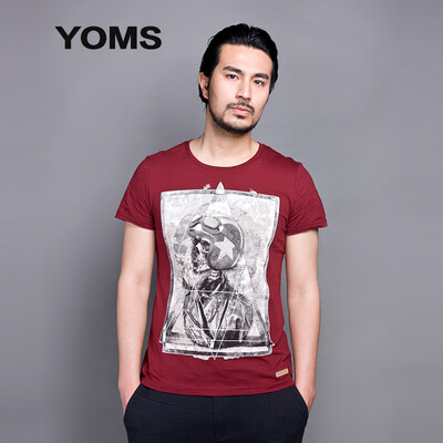 YOMS) short-sleeved T-shirt male fine cotton business casual short-sleeved printing primer shirt male 52226052 white
YOMS) short-sleeved T-shirt male fine cotton business casual short-sleeved printing primer shirt male 52226052 white