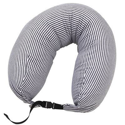 Bancaini Travel U-pillow Series MUJI Wind Double Striped Striped Long Piece Travel Particle U-Lunch Pillow Car U-Headrest Black
Bancaini Travel U-pillow Series MUJI Wind Double Striped Striped Long Piece Travel Particle U-Lunch Pillow Car U-Headrest Black