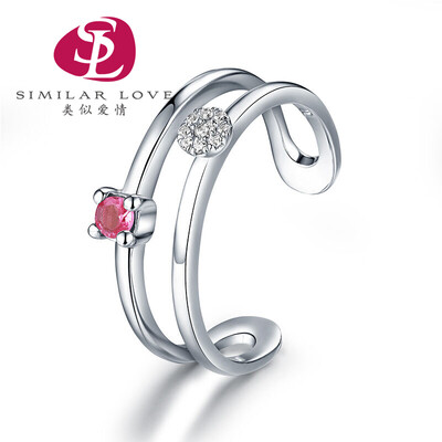 Similar to the love of the S925 silver inlaid pink tourmaline opening ring is not limited ring number wild girl ring gift
Similar to the love of the S925 silver inlaid pink tourmaline opening ring is not limited ring number wild girl ring gift