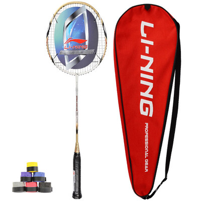 Li Ning LI-NING all carbon 3U badminton racket men&women beginners training badminton racket single shot gold has been threading
Li Ning LI-NING all carbon 3U badminton racket men&women beginners training badminton racket single shot gold has been threading