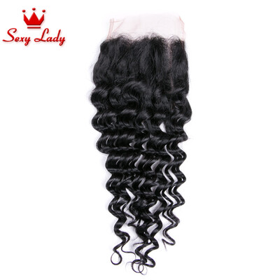 10A Malaysian Deep Wave Closure 4*4 100% Malaysian Human Hair Deep Wave Swiss Lace Closure Bleached Knot Middle Free Three Part
10A Malaysian Deep Wave Closure 4*4 100% Malaysian Human Hair Deep Wave Swiss Lace Closure Bleached Knot Middle Free Three Part