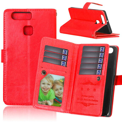 Red Style Classic Flip Cover with Stand Function and Credit Card Slot for HUAWEI P9
Red Style Classic Flip Cover with Stand Function and Credit Card Slot for HUAWEI P9