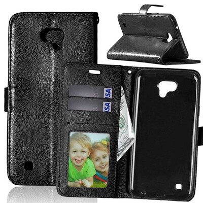 Black Style Classic Flip Cover with Stand Function and Credit Card Slot for LG X Cam K580Y
Black Style Classic Flip Cover with Stand Function and Credit Card Slot for LG X Cam K580Y