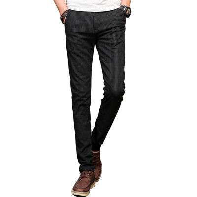 GLO-STORY Casual Pants Men's Stripes Casual Pants Simple Wind Fashion Pants Men's LXK71096 Blue 34
GLO-STORY Casual Pants Men's Stripes Casual Pants Simple Wind Fashion Pants Men's LXK71096 Blue 34