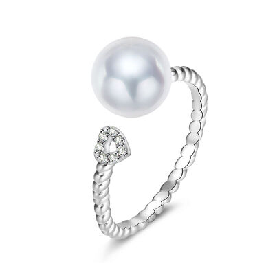 Rare treasures sea water pearl ring K gold diamond ring love to send identification certificate
Rare treasures sea water pearl ring K gold diamond ring love to send identification certificate
