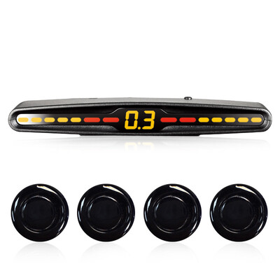 Iron general (steelmate) car reversing radar front 4 probe general models - ordinary black
Iron general (steelmate) car reversing radar front 4 probe general models - ordinary black