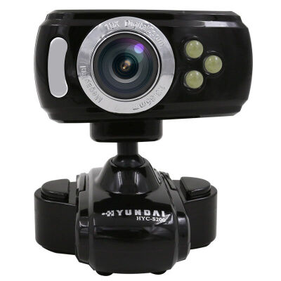 Hyundai (HYUNDAI) camera computer HD YY anchor comes with a stand HY-M888 silver + pink
Hyundai (HYUNDAI) camera computer HD YY anchor comes with a stand HY-M888 silver + pink