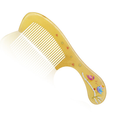 【Jingdong Supermarket】 Yu Mei Ren horns lacquer combs birthday gifts to send girlfriend to send Gui honey matching gift box loaded winged bird horns long handle
【Jingdong Supermarket】 Yu Mei Ren horns lacquer combs birthday gifts to send girlfriend to send Gui honey matching gift box loaded winged bird horns long handle