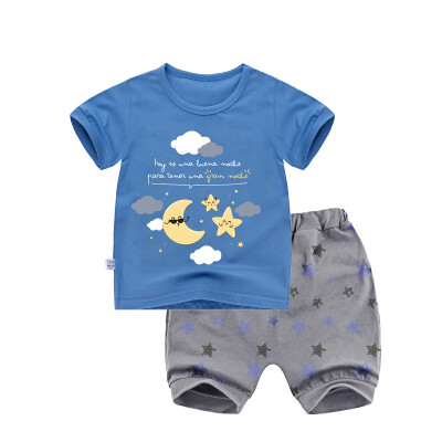 Yue Tong Lai children's suit summer boy short-sleeved T-shirt harem pants suit summer Y1911 Xingyue dream 110
Yue Tong Lai children's suit summer boy short-sleeved T-shirt harem pants suit summer Y1911 Xingyue dream 110