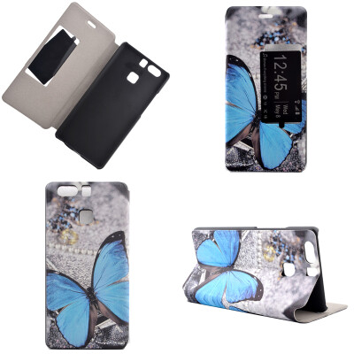 Blue Butterfly Design Кожа PU откидной крышки Кошелек для карты памяти Чехол для Huawei P9
Blue Butterfly Design Кожа PU откидной крышки Кошелек для карты памяти Чехол для Huawei P9