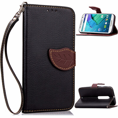 Black Design PU Leather Flip Cover Wallet Card Holder Case for Moto X Style/XT1570
Black Design PU Leather Flip Cover Wallet Card Holder Case for Moto X Style/XT1570