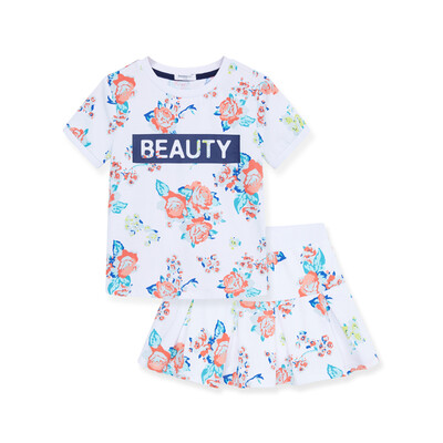 Balabarra BALABALA female middle boy short sleeve suit summer big child children's clothing two-piece women 28192160151 white red tone 120
Balabarra BALABALA female middle boy short sleeve suit summer big child children's clothing two-piece women 28192160151 white red tone 120