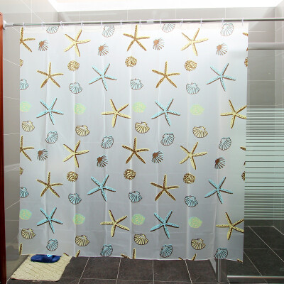 Jingdong supermarket Ou Runzhe shower curtain PEVA bathroom shower room 180 180 cm starfish models
Jingdong supermarket Ou Runzhe shower curtain PEVA bathroom shower room 180 180 cm starfish models