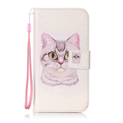 Short Hair Cat Design PU Leather Flip Cover Wallet Card Holder Case for Samsung Galaxy S6 Edge/G9250
Short Hair Cat Design PU Leather Flip Cover Wallet Card Holder Case for Samsung Galaxy S6 Edge/G9250