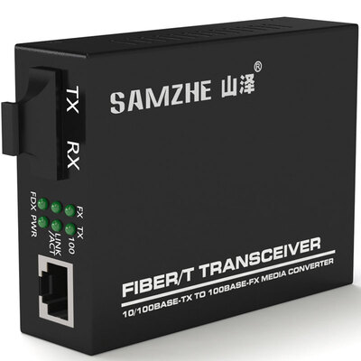 Shanze (SAMZHE) SZ-F2300T 100M волоконно-оптические приемопередатчики однорежимный двухпроводный конвертер несущего класса SC интерфейс приемник сторона внешнего источника питания 25KM одиночный
Shanze (SAMZHE) SZ-F2300T 100M волоконно-оптические приемопередатчики однорежимный двухпроводный конвертер несущего класса SC интерфейс приемник сторона внешнего источника питания 25KM одиночный